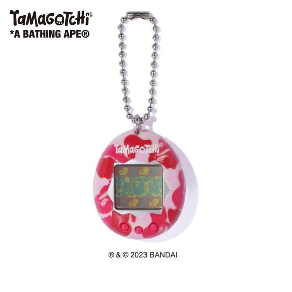 A Bathing Ape x Tamagotchi Collaboration Pink FW23 - Picture 1 of 4